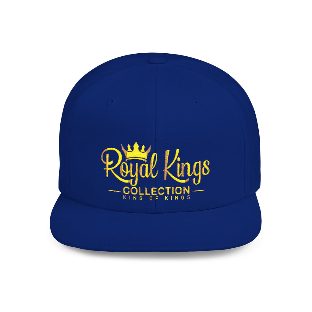 Royal Kings Collection Embroidered Flat Bill Snapback