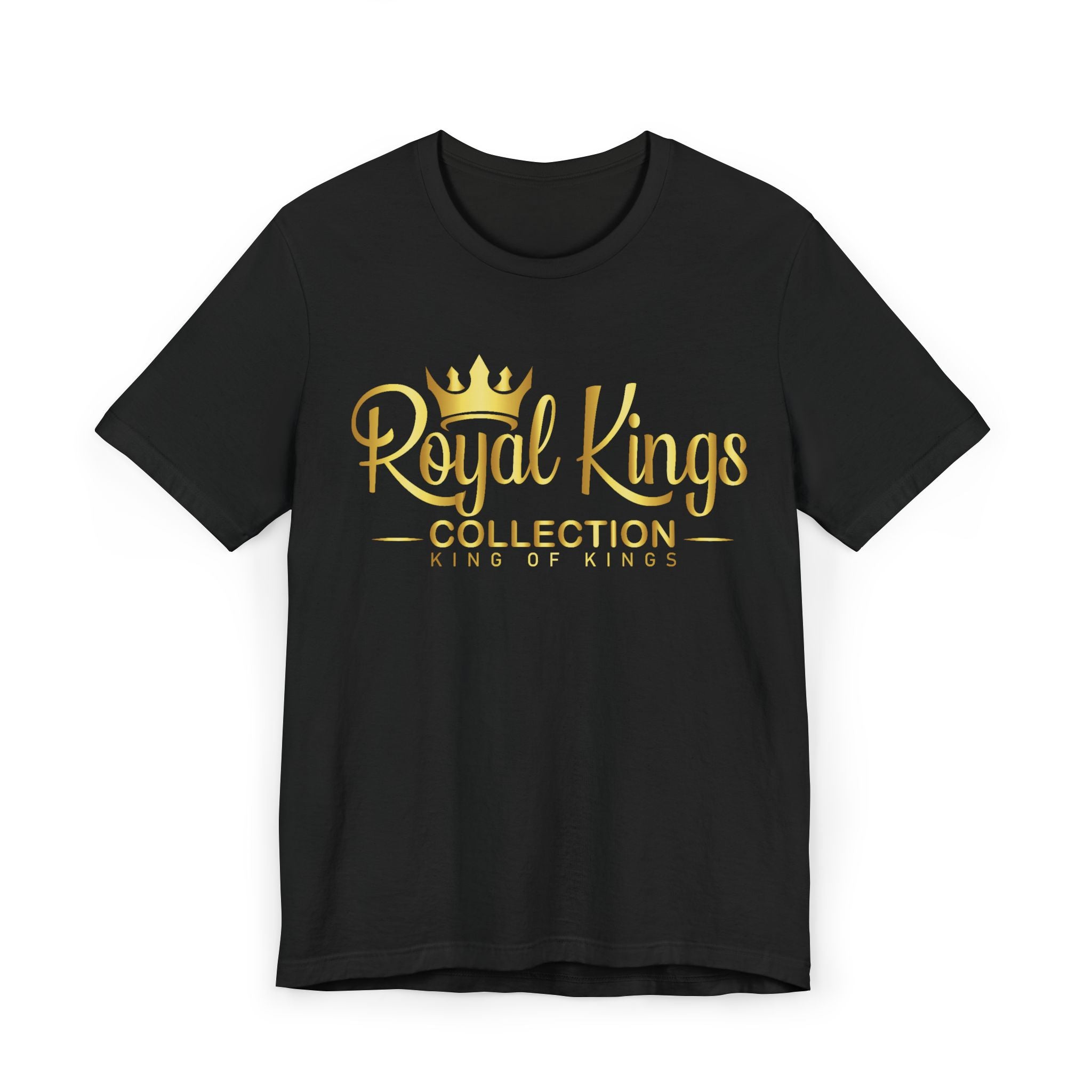Royal Kings Collection Classic Jersey Tee | Black & White Unisex Shirt