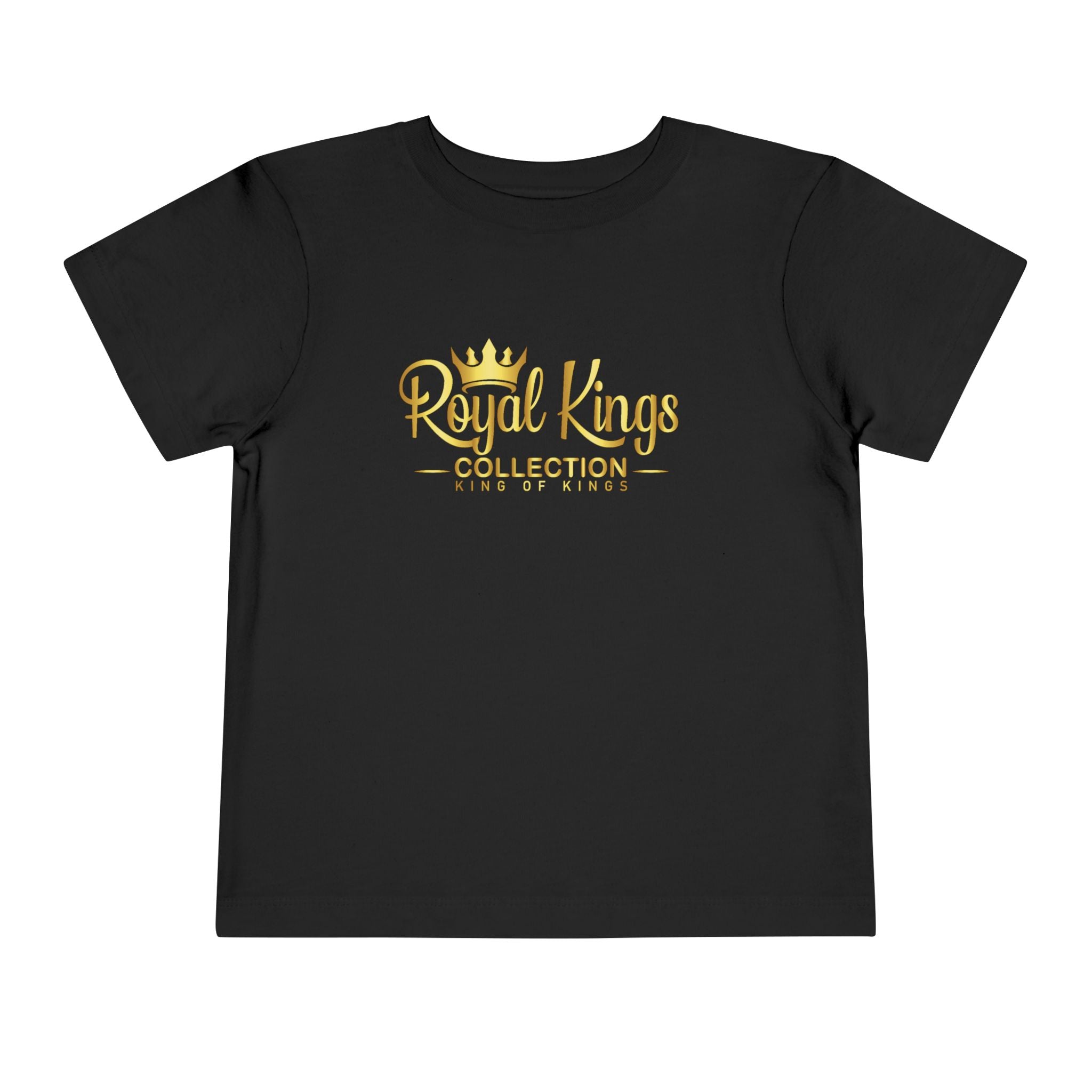 Royal Kings Collection Toddler Signature Tee | Little Kings Gold Logo Shirt