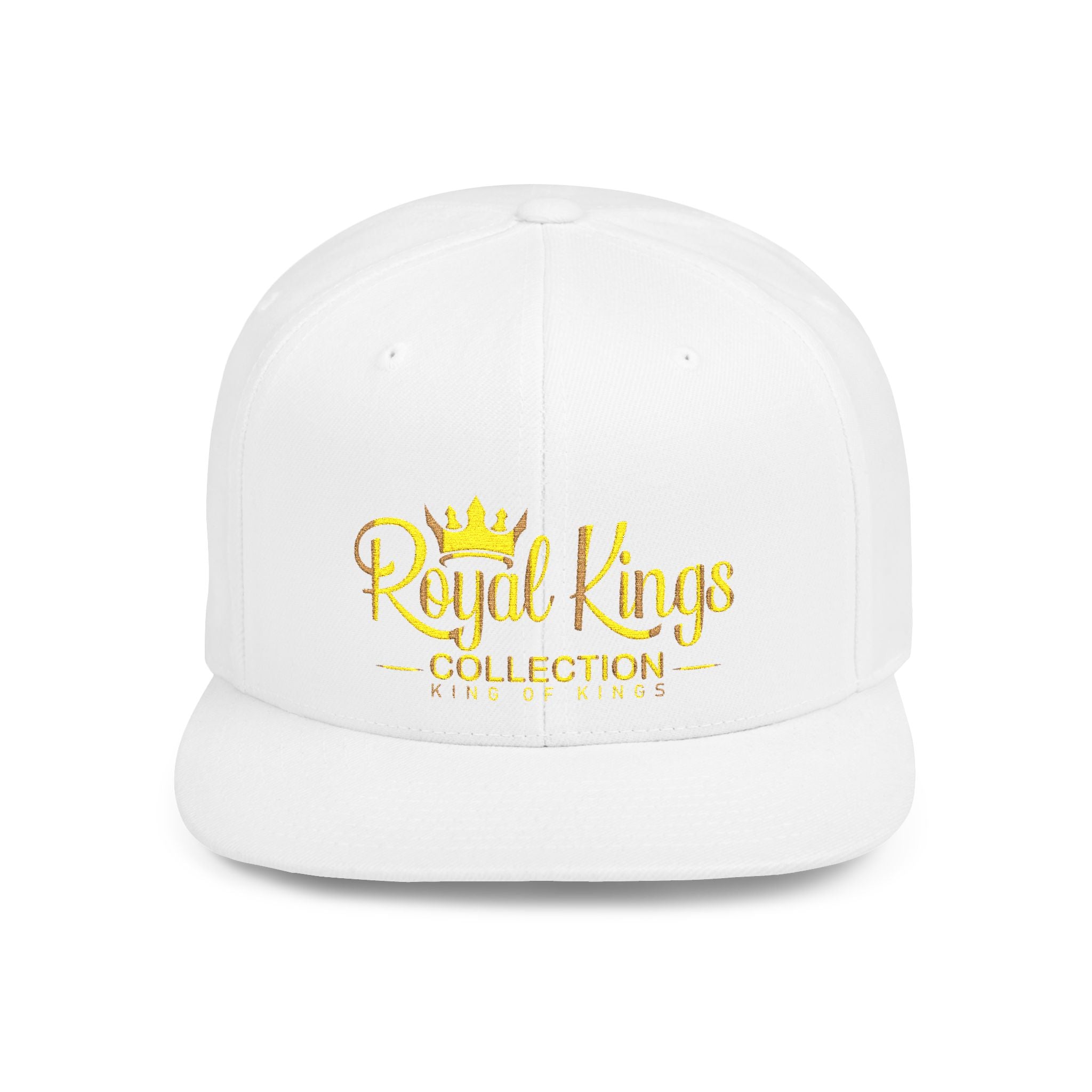 Royal Kings Collection Embroidered Flat Bill Snapback