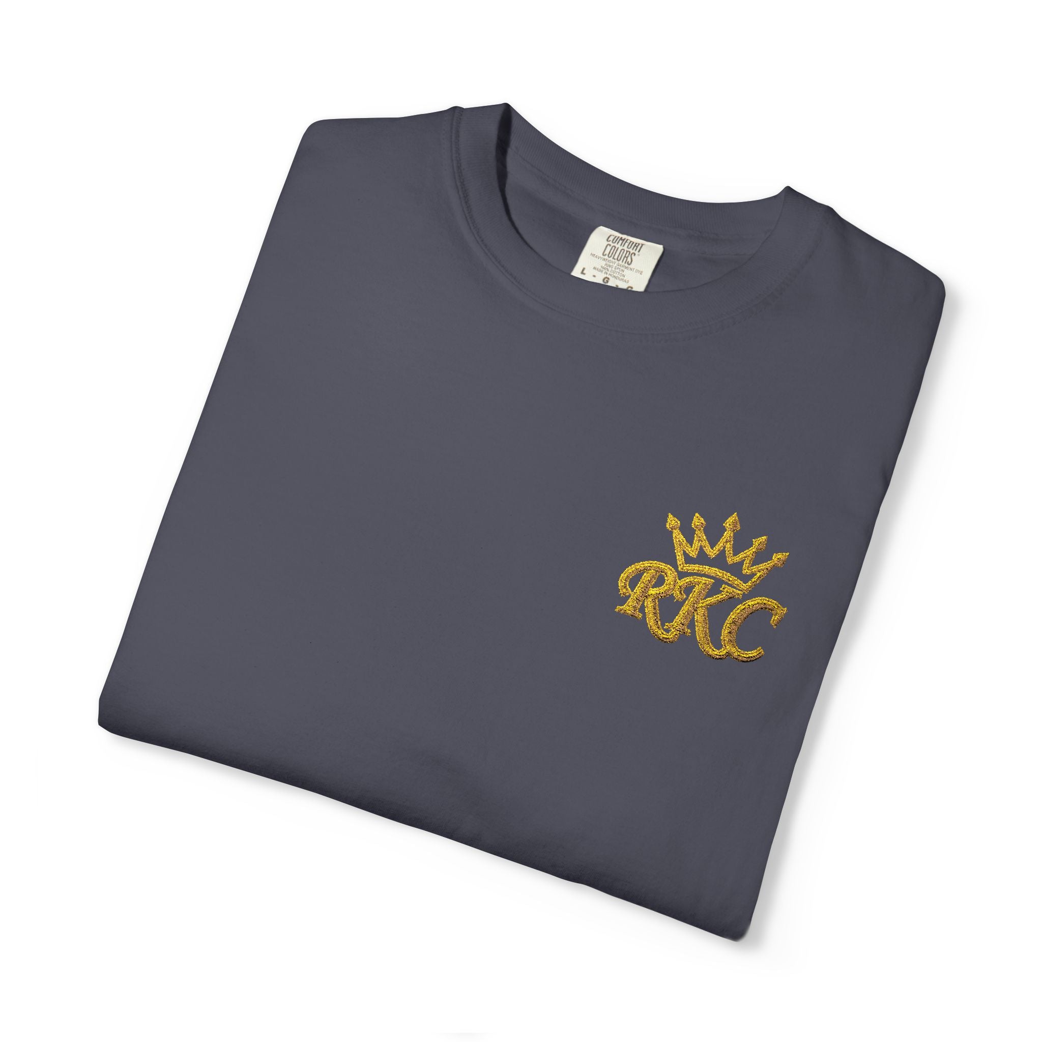 Royal Kings Collection Embroidered Signature RKC Sleeve Tee
