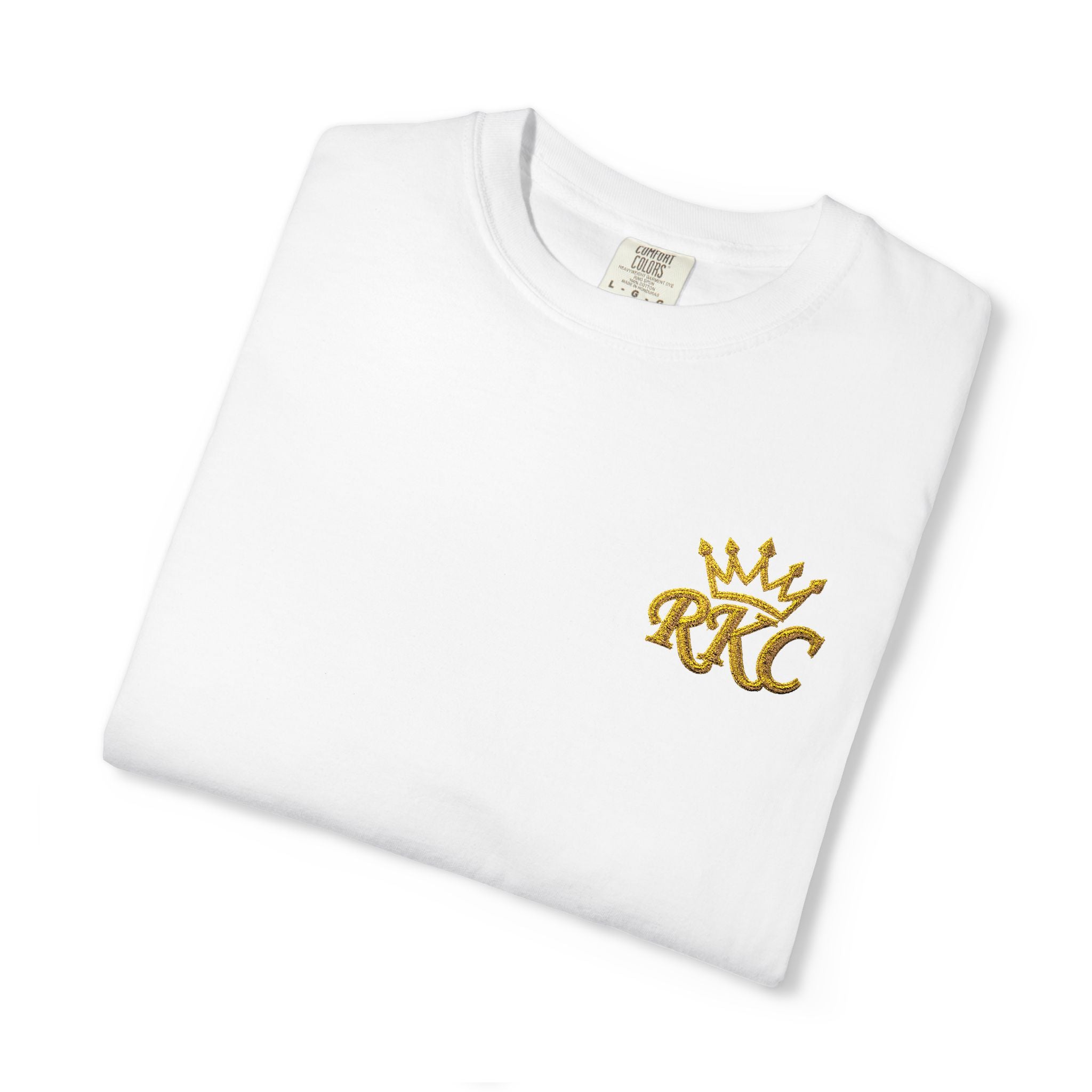 Royal Kings Collection Embroidered Signature RKC Sleeve Tee
