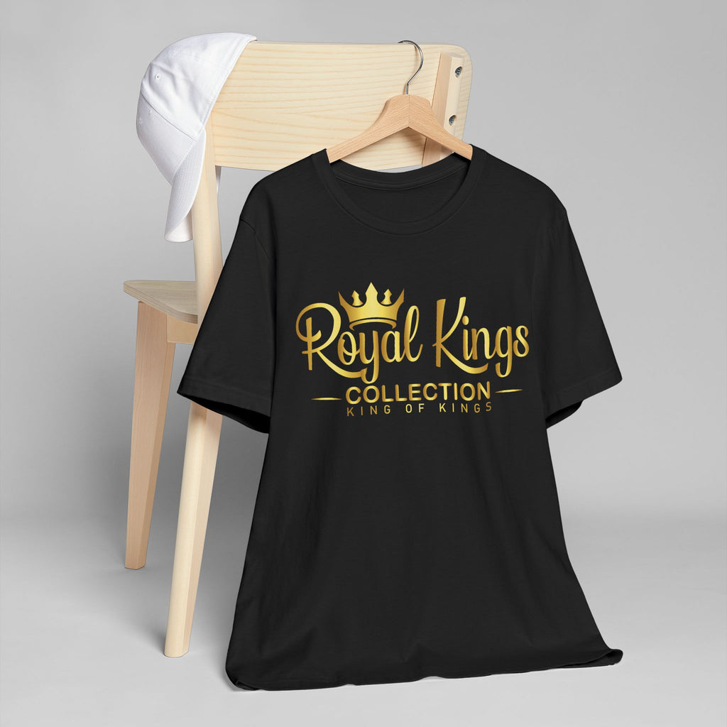 Royal Kings Collection Classic Jersey Tee | Black & White Unisex Shirt