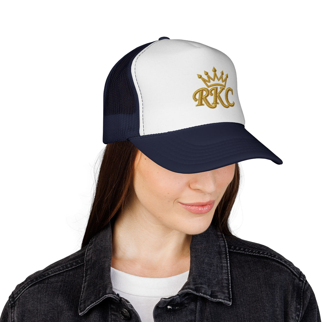 RKC Crown Two-Tone Trucker Hat | Royal Kings Collection Adult Unisex Hat