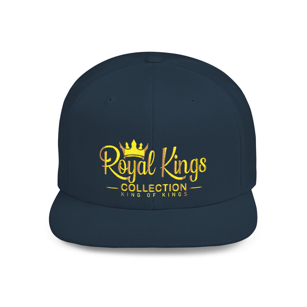 Royal Kings Collection Embroidered Flat Bill Snapback