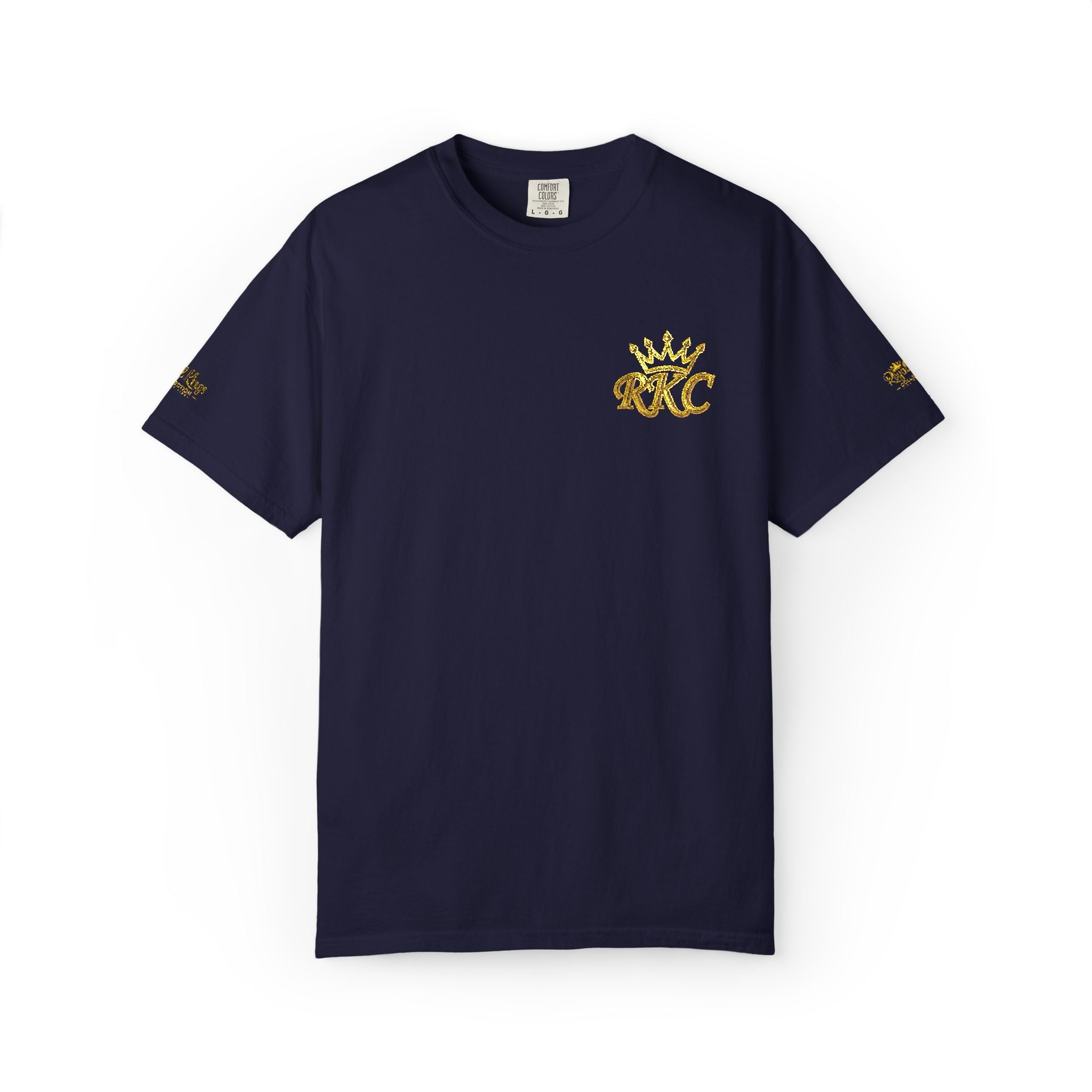 Royal Kings Collection Embroidered Signature RKC Sleeve Tee