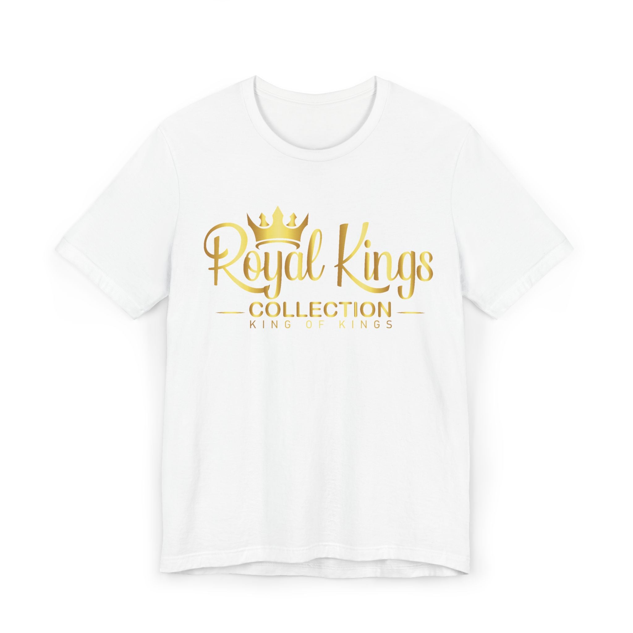 Royal Kings Collection Classic Jersey Tee | Black & White Unisex Shirt