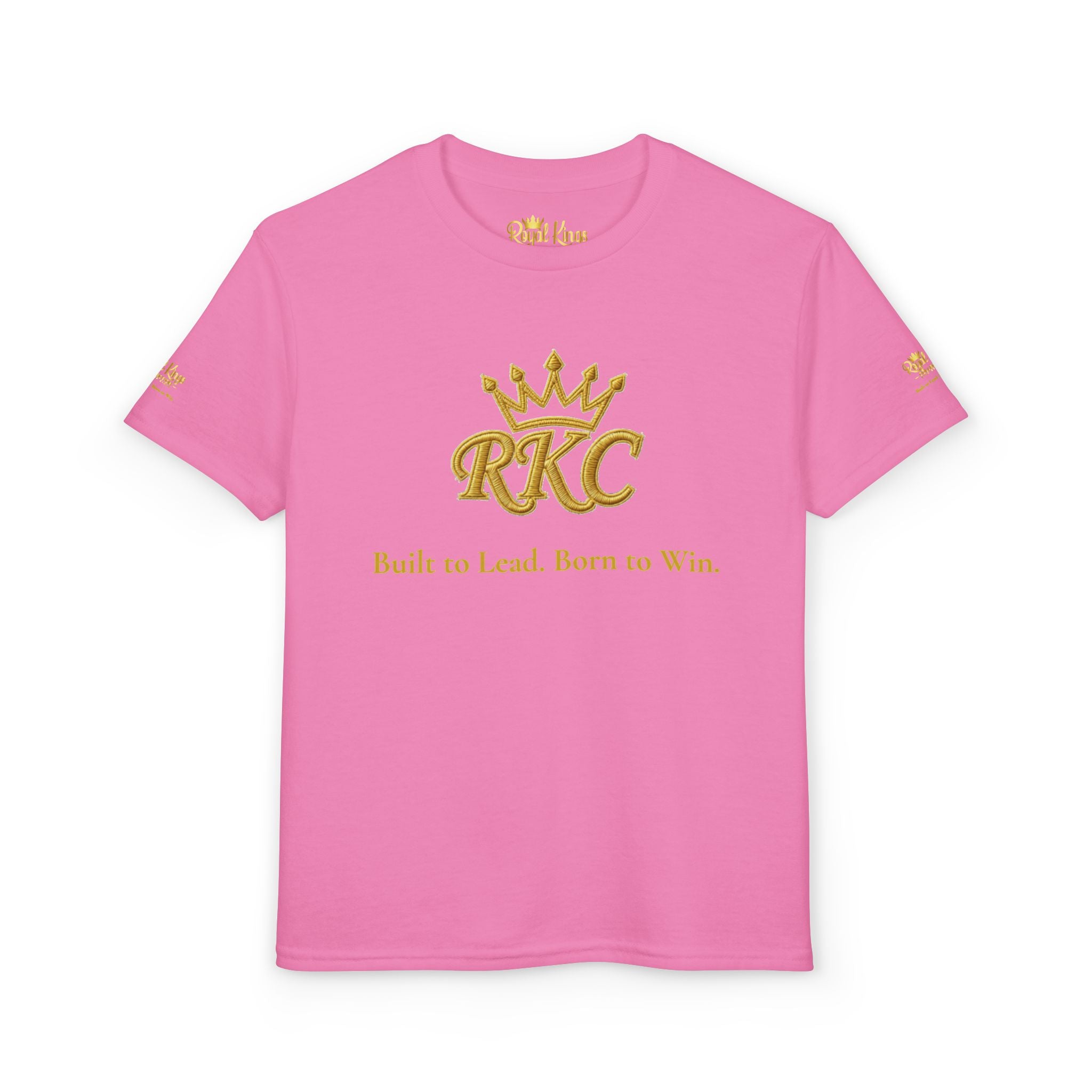 RKC Signature Crown Youth Tee – Built to Lead, Born to Win