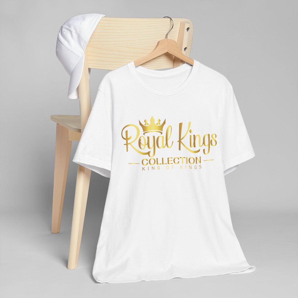 Royal Kings Collection Classic Jersey Tee | Black & White Unisex Shirt