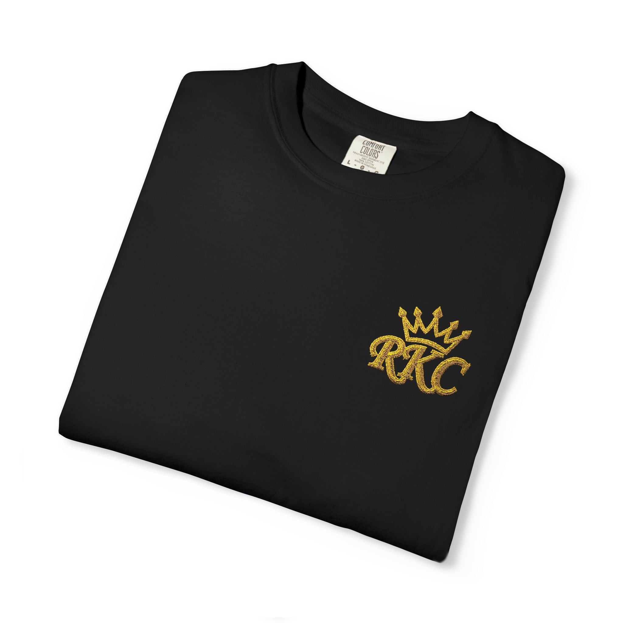 Royal Kings Collection Embroidered Signature RKC Sleeve Tee
