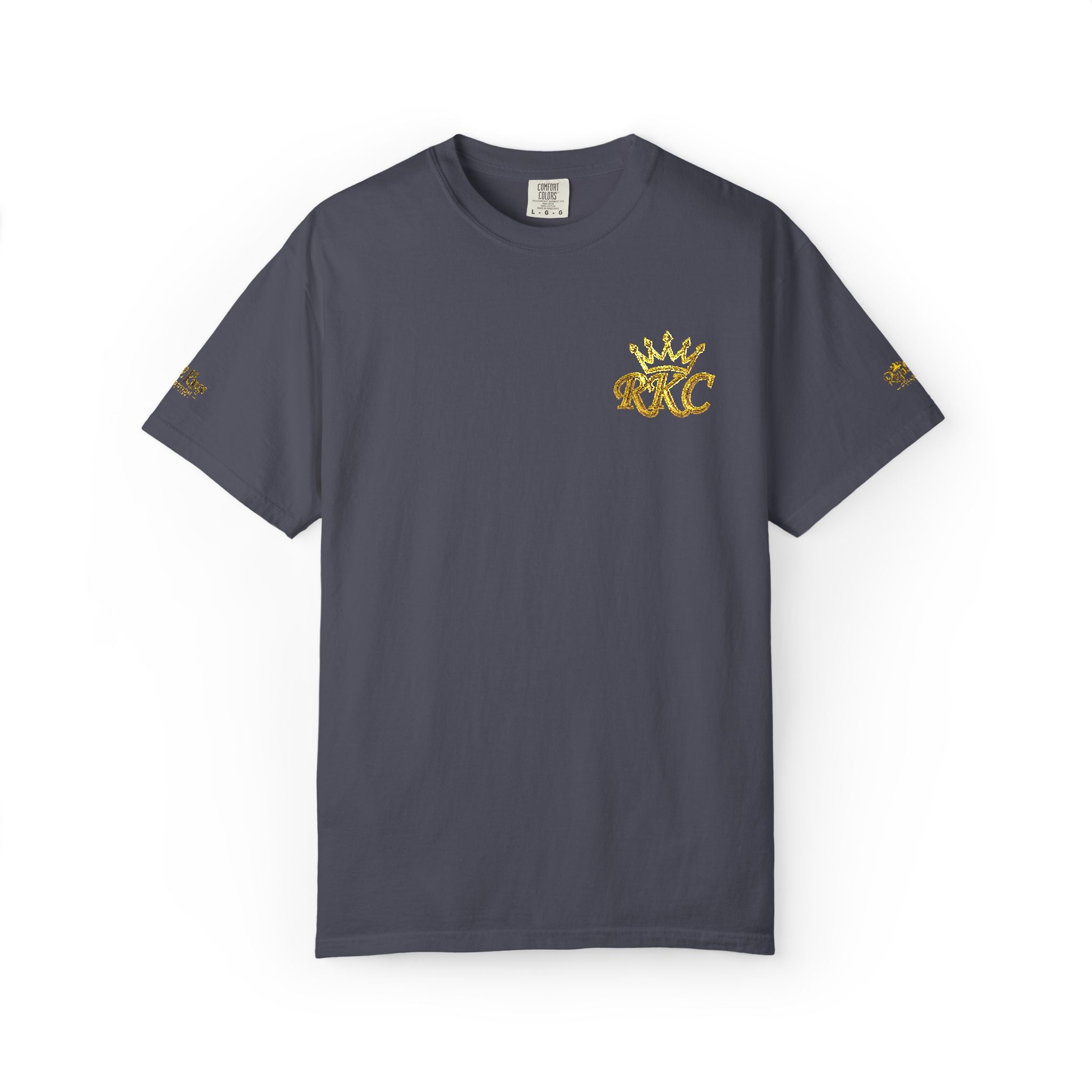 Royal Kings Collection Embroidered Signature RKC Sleeve Tee