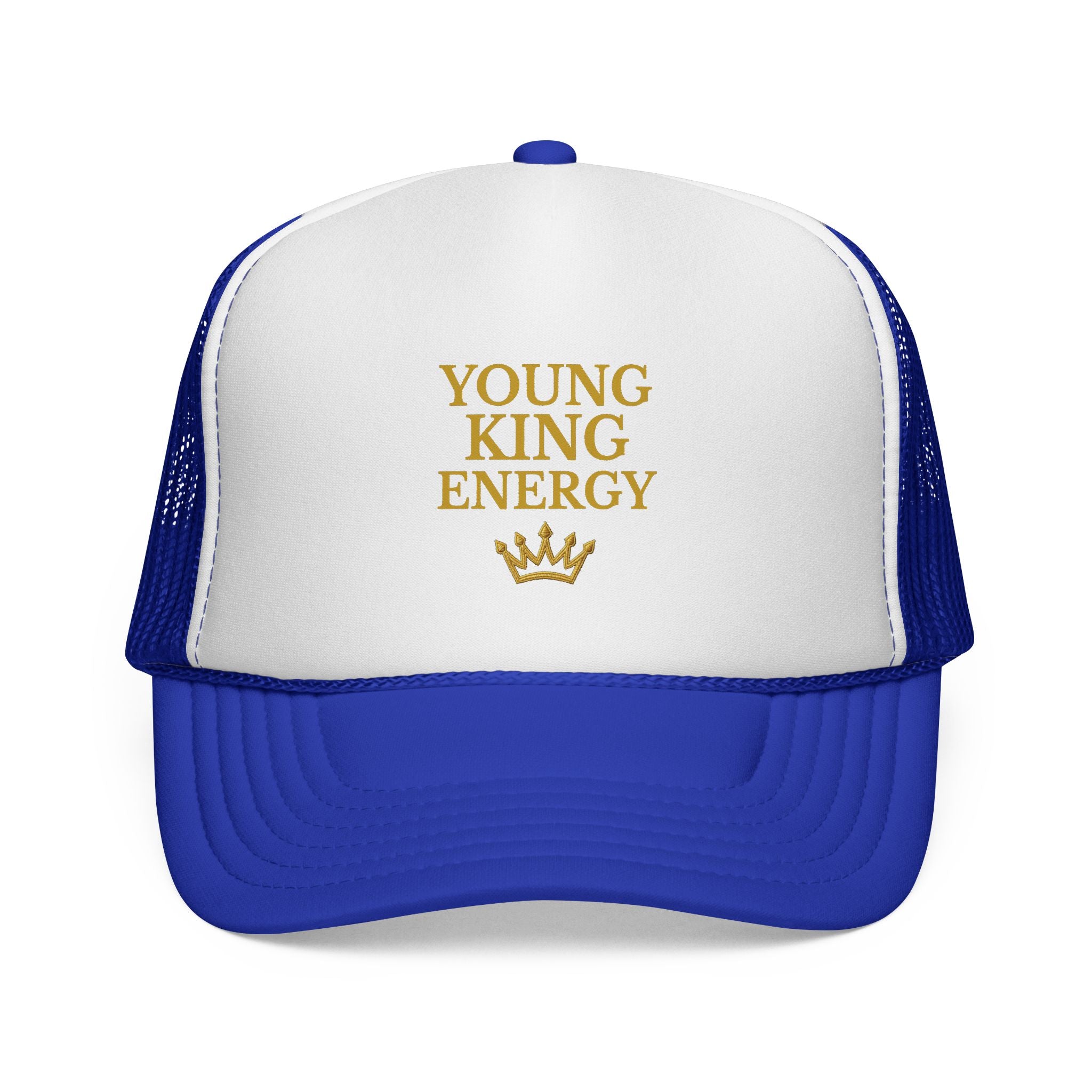 Young King Energy Crown Two-Tone Trucker Hat | Royal Kings Collection Unisex Hat