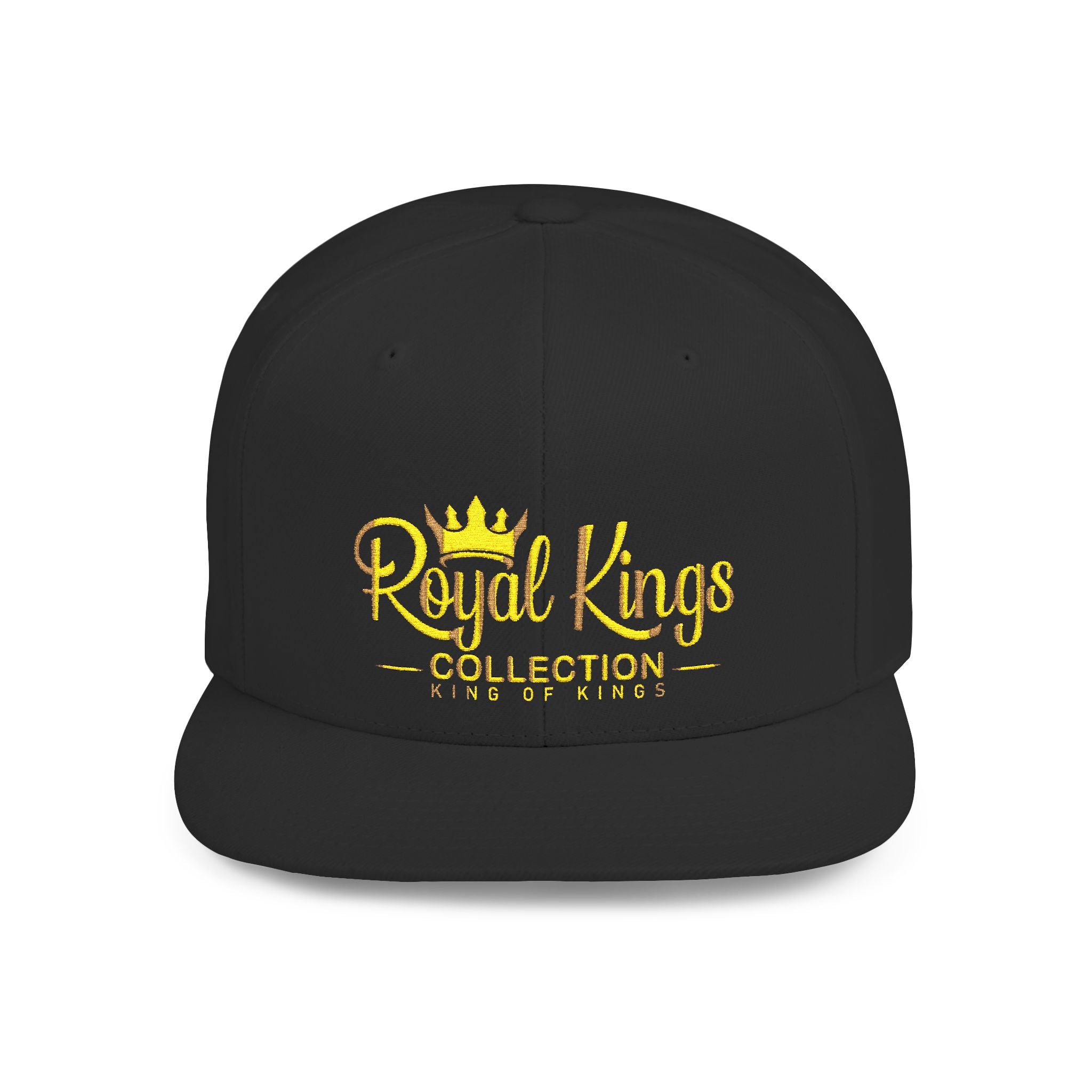 Royal Kings Collection Embroidered Flat Bill Snapback