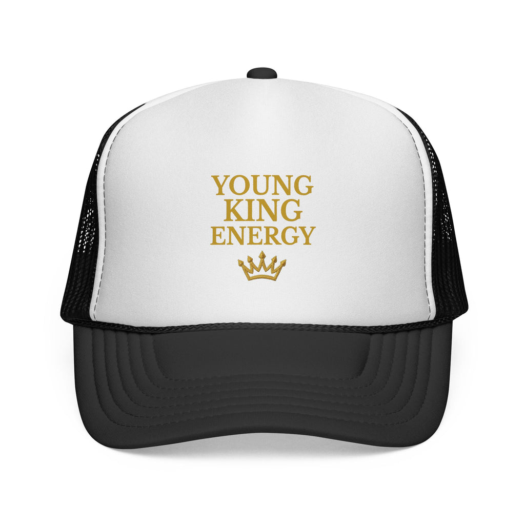 Young King Energy Crown Two-Tone Trucker Hat | Royal Kings Collection Unisex Hat