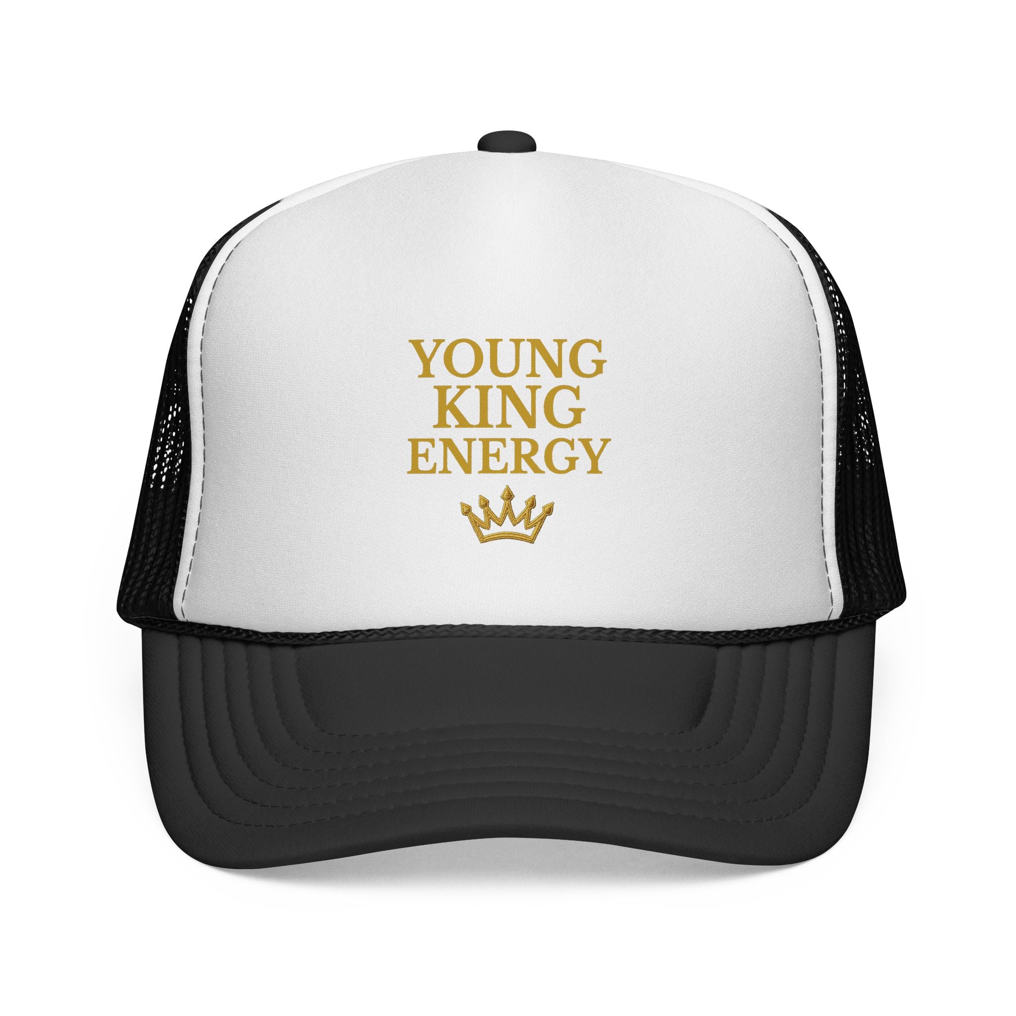 Young King Energy Crown Two-Tone Trucker Hat | Royal Kings Collection Unisex Hat