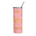 Royal Kings Collection Little Queens 20oz Stainless Steel Tumbler | Pink Affirmation Cup