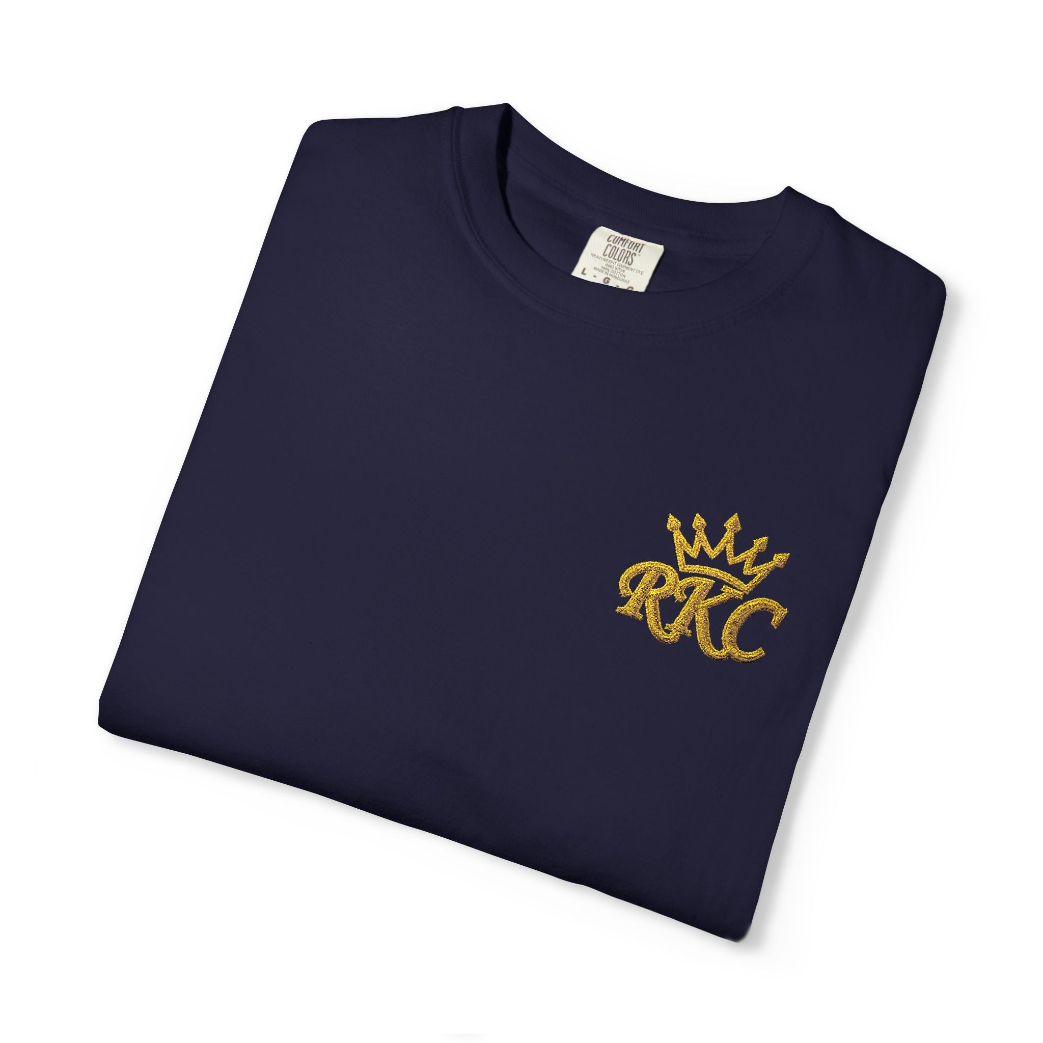 Royal Kings Collection Embroidered Signature RKC Sleeve Tee