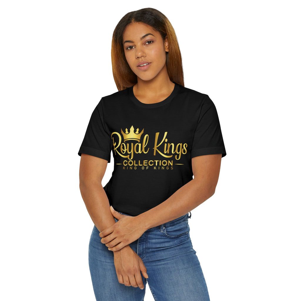 Royal Kings Collection Classic Jersey Tee | Black & White Unisex Shirt
