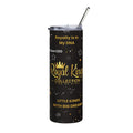 Royal Kings Collection Little Kings 20oz Stainless Steel Tumbler | Black Affirmation Cup