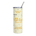 Royal Kings Collection Little Queens 20oz Stainless Steel Tumbler | Cream Affirmation Cup