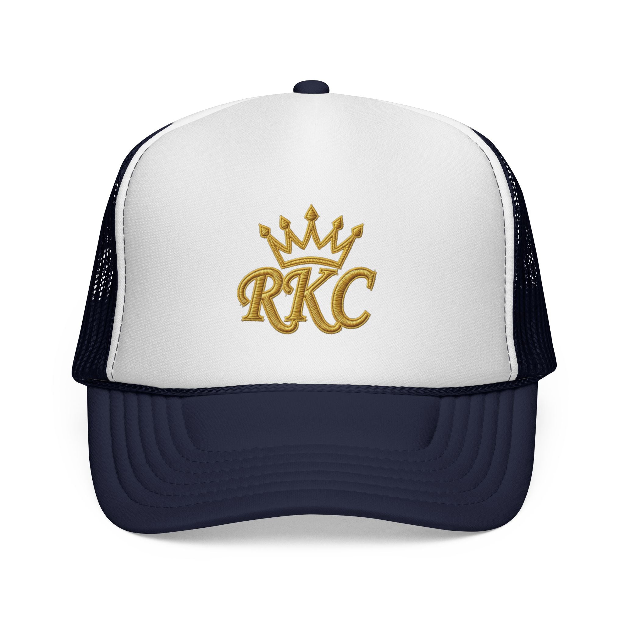 RKC Crown Two-Tone Trucker Hat | Royal Kings Collection Adult Unisex Hat