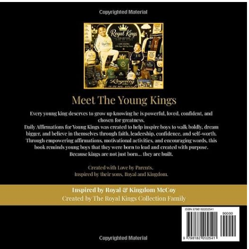 Daily Affirmations for Young Kings